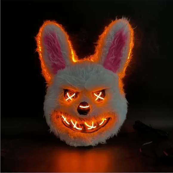 Light-Up Bunny Mask Costume for Kids - Picture 1 of 2